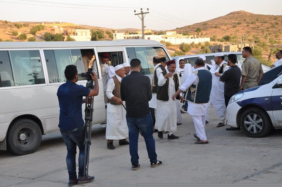 Eastern tribal leaders in Tarhouna for talks with local tribes