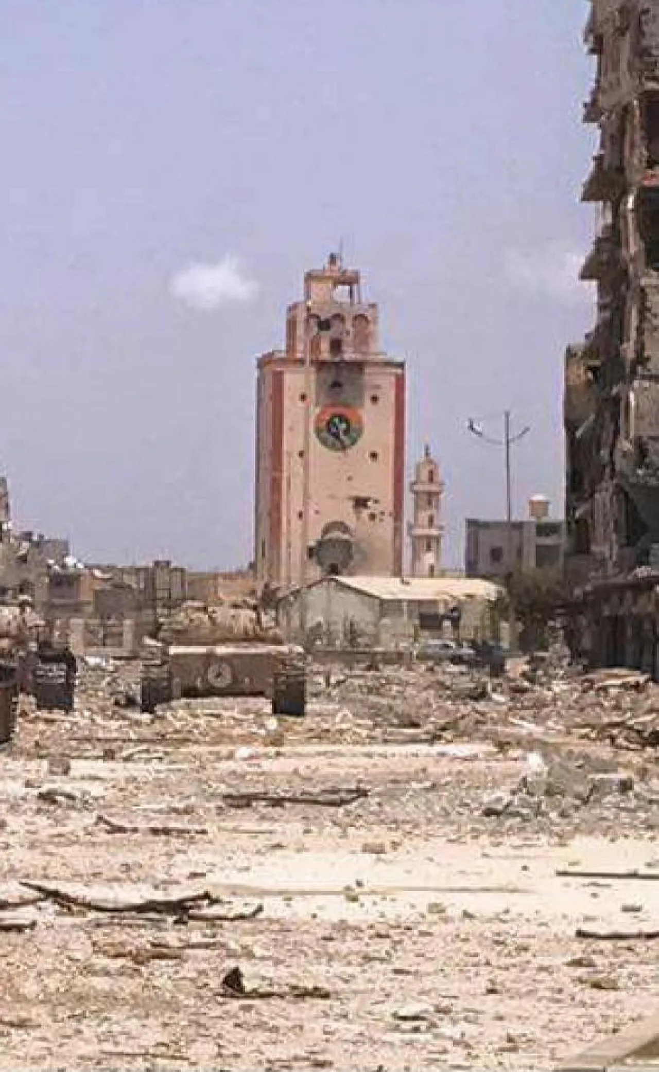 Benghazi's famous lighthouse in Sabri (Photo: Social media)