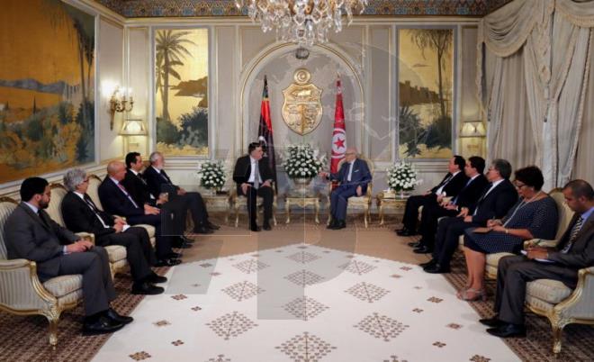 Stability in Tunis requires stability in Libya, Tunisian president tells Serraj: UPDATE