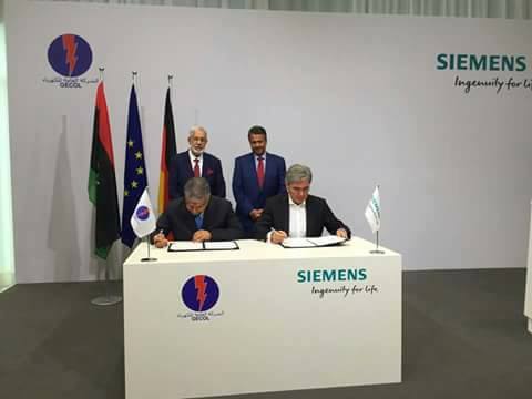 Siemens had signed an MoU with GECOL in August 2017 to resume maintenance and complete work on various power stations. Due to Libya's lack of security, they were not implemented (Photo: GECOL).
