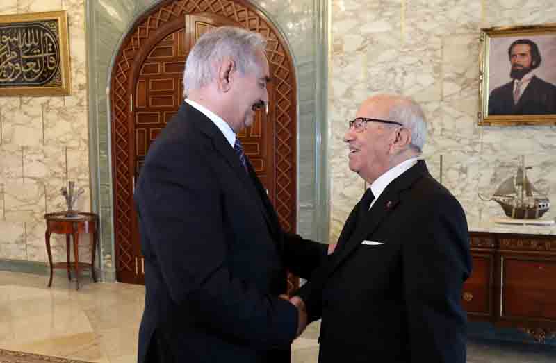 Hafter in Tunis in new diplomatic initiative