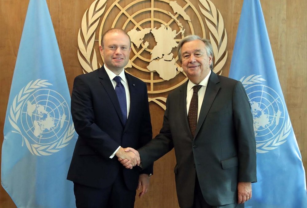 Muscat tells UN secretary-general Malta understands Libya