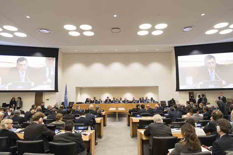 High-level Event on Libya Remarks by the Secretary-General SRSG for Libya Head Of Libya ( Not sure of his title) Random informal of Presidents /PM's and others. Qatar is requesting his delegate in the seats