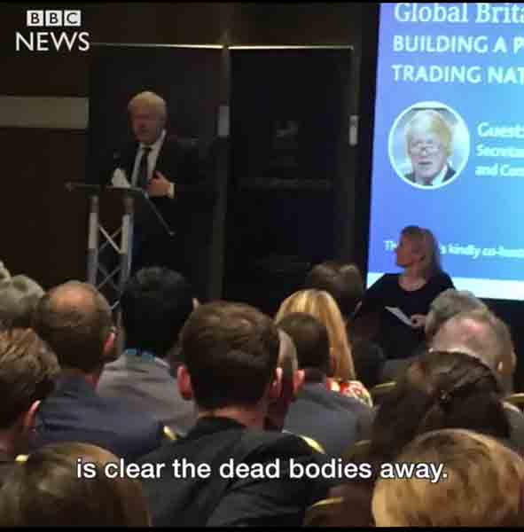 HoR member Salah Suhbi condemns Boris Johnson Sirte ‘‘dead bodies’’ comment
