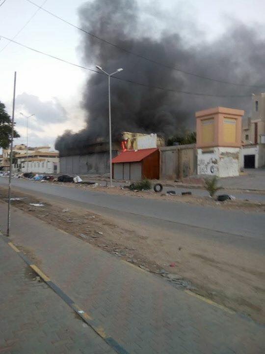 Clashes in east Tripoli
