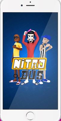 Nitro Bus mobile phone video game by Techneon.