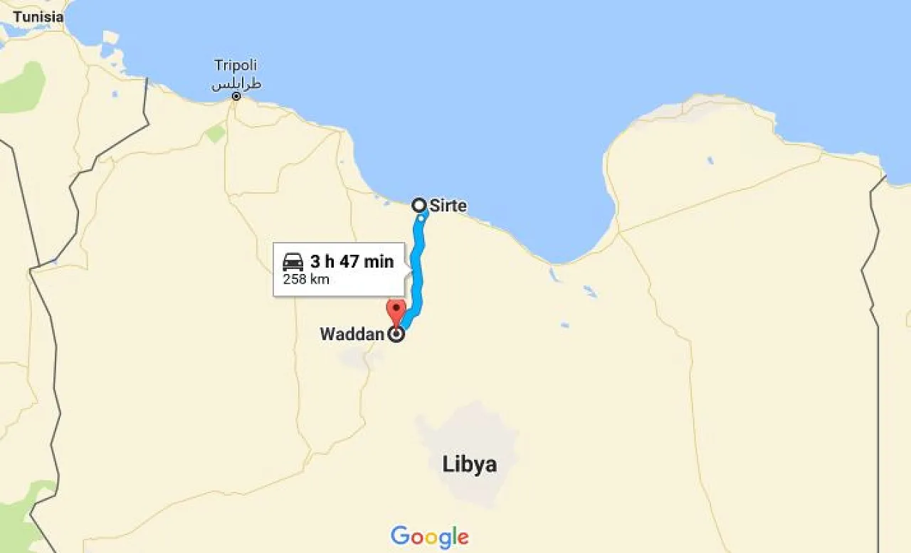 207-Waddan TT Rally 2 to 4 Nov-map-231017