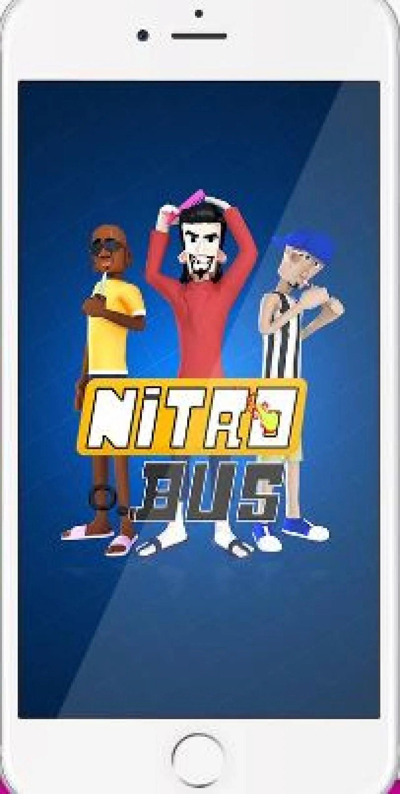 Nitro Bus mobile phone video game by Techneon.