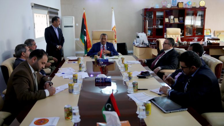 First meeting of Benghazi reconstruction authority