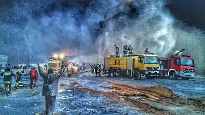 NOC lauds brave firemen who beat dangerous oilfield blaze