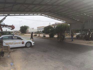 PG forces manning checkpoints along the much troubled main coastal highway between Tripoli and Zawia (Photo: PG).