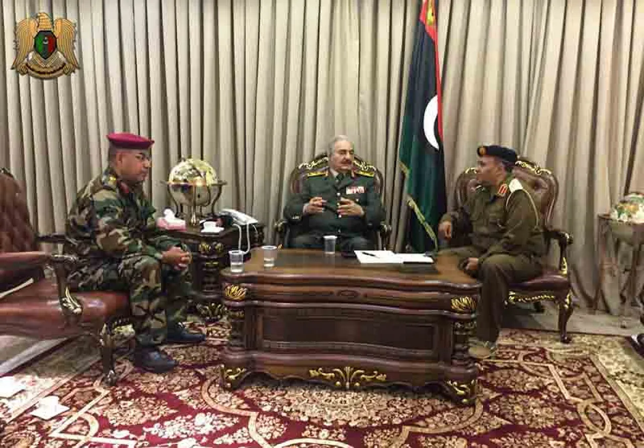 Hafter meets (