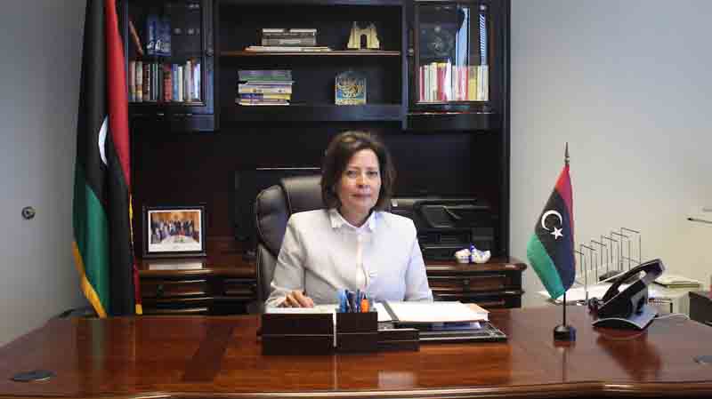 Wafa Bugaighis formally becomes ambassador to US