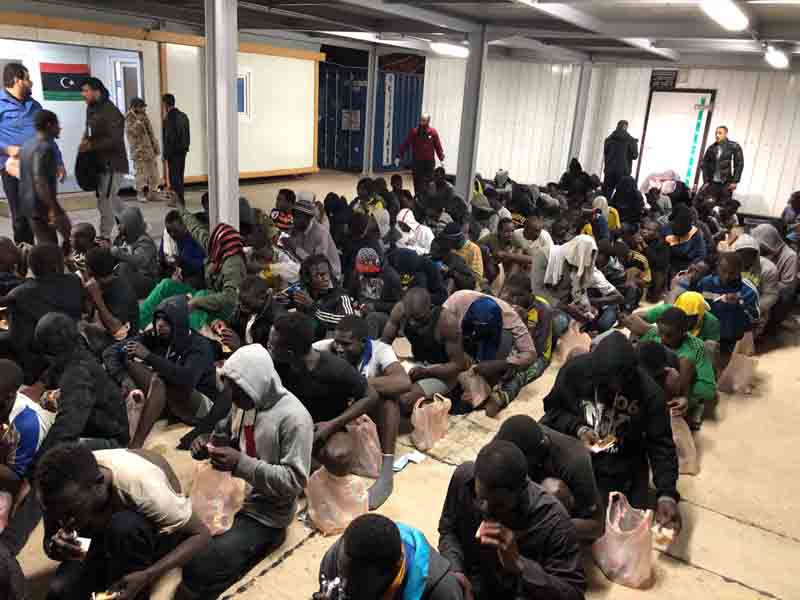 Over 100 migrants rescued east of Tripoli