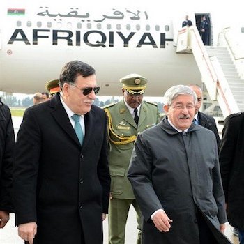 Algeria reaffirms support for LPA in Serraj flying visit to Algiers