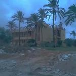 Qaddafi's eldest son's house demolished