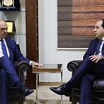 Alfano in migrant talks with Maetig in Tripoli