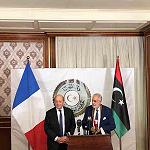 French foreign minister in new attempt to persuade Serraj and Hafter to work together in support on UN action plan