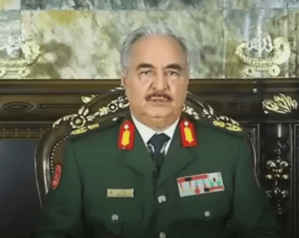 Khalifa Hafter's LNA has announced a unilateral humanitarian truce during the fasting month of Ramadan (Photo: Archives from Libyan tv).
