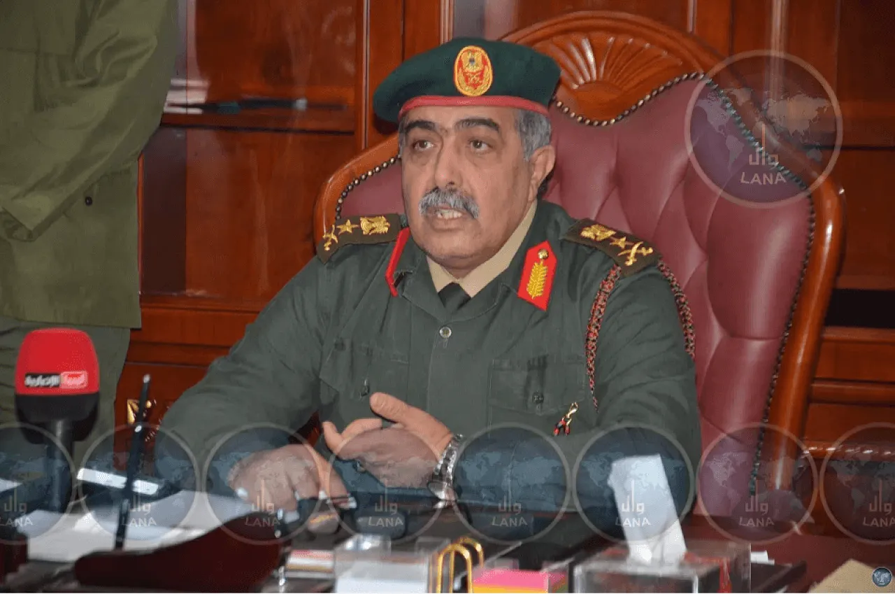 Major-General Abdul Razzaq Nazhuri (Photo: LANA)