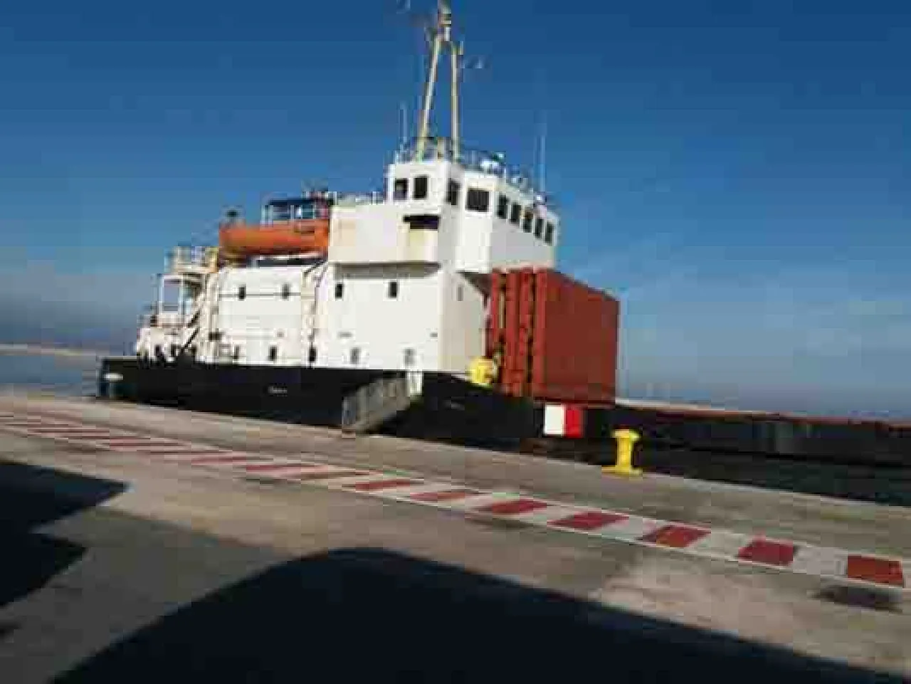 The Andromeda was seized by Greek authorities shipping explosive-making material from Turkey to Misrata (Photo: Greek Maritime authorities).