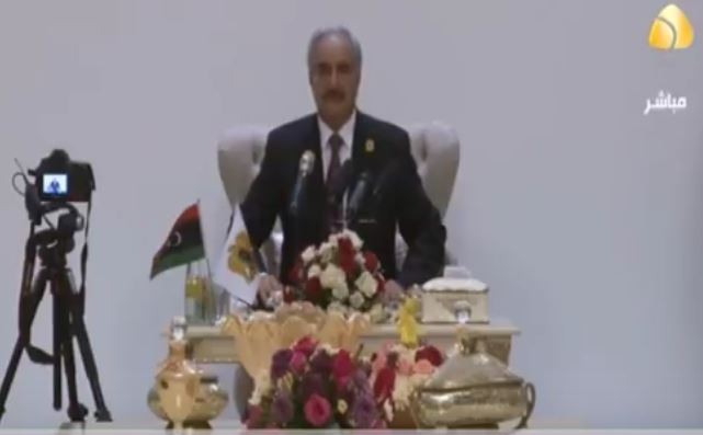 Hafter makes Libya return to end speculation of very poor health or death