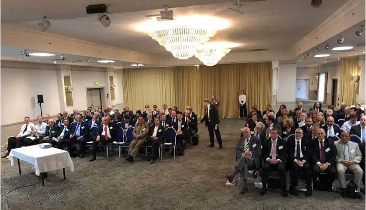 The high-level oil and gas two-day event for the NOC in Aberdeen opened yesterday (Photo: NOC).