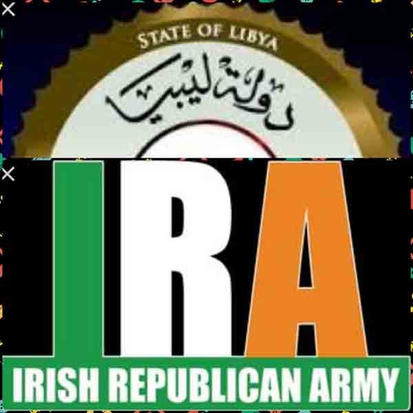 The British government has ruled out using UN-frozen assets held in the UK to pay compensation to IRA victims of weapons and Semtex supplied by the Qaddafi regime (Collage by LH).