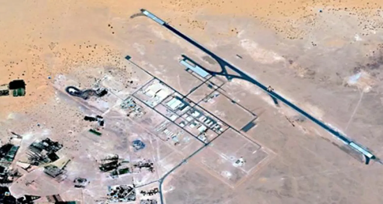 Taminhent airbase(Photo: Social media).