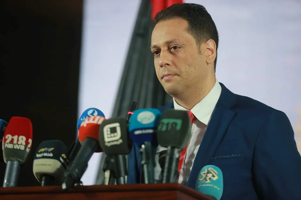 The personal spokesperson for Faiez Serraj, Mohamed El-Sallak, (Photo: Archives from PC).