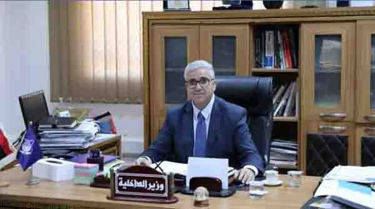 The PC/GNA Minister of Interior-designate Fathi Bashagha speaking on Hafter and foreign intervention (Photo: MoI archives).