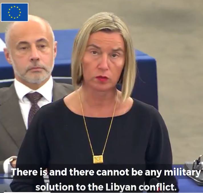 No military solution to Libyan crisis, need to return to dialogue says EU’s Mogherini