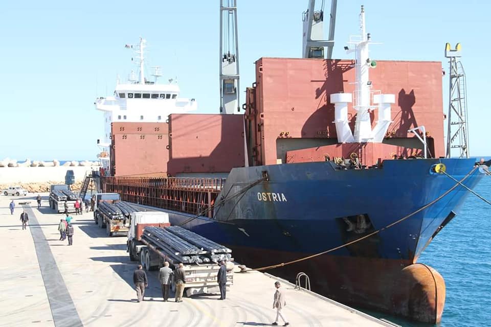 LISCO exports steel shipment to Lebanon