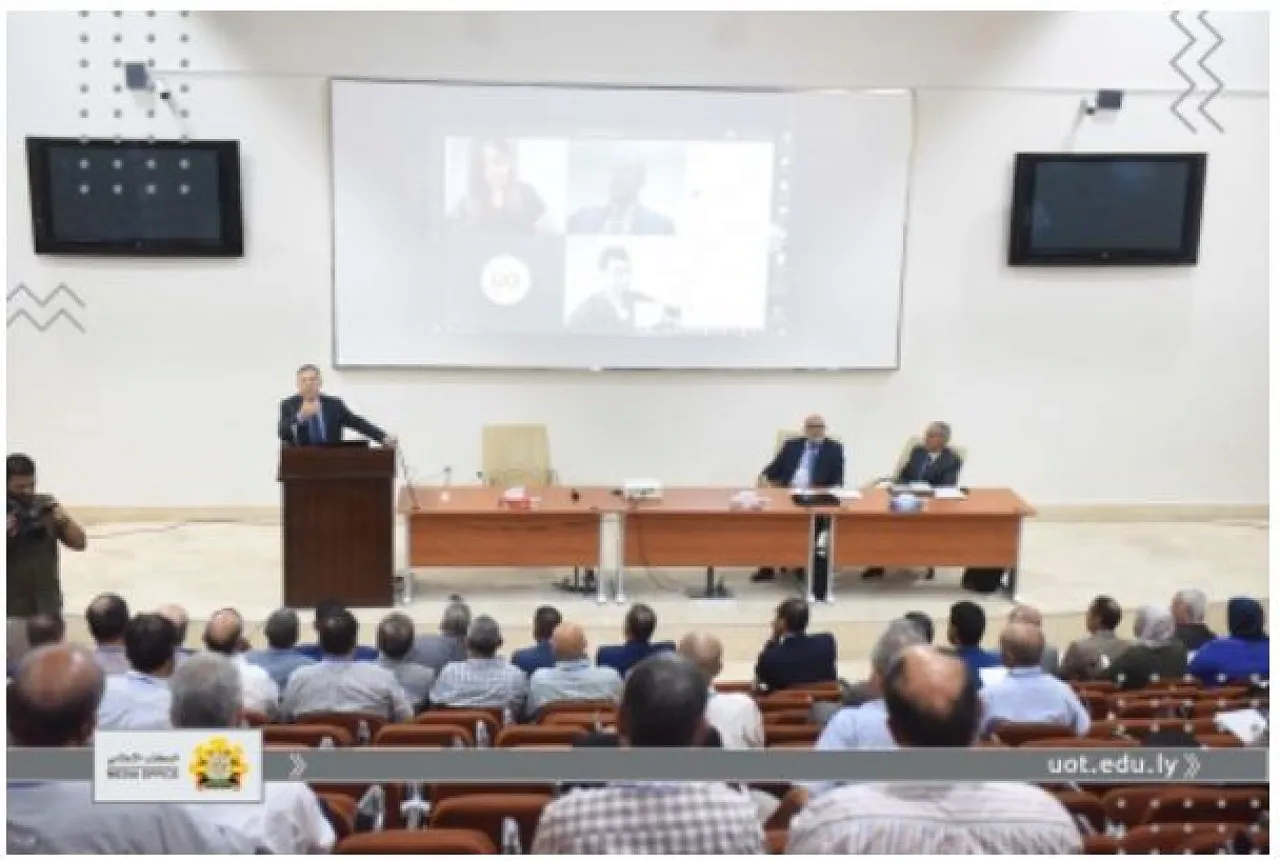 A workshop was held at Tripoli University to increase human capacity building in the field of sustainable renewable energies in Libya (Tripoli University).
