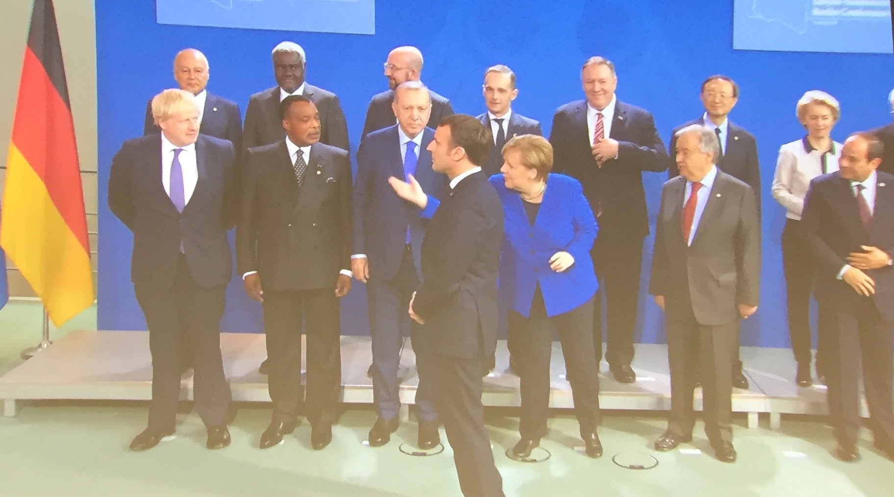 Faltering international steps in Berlin towards peace in Libya
