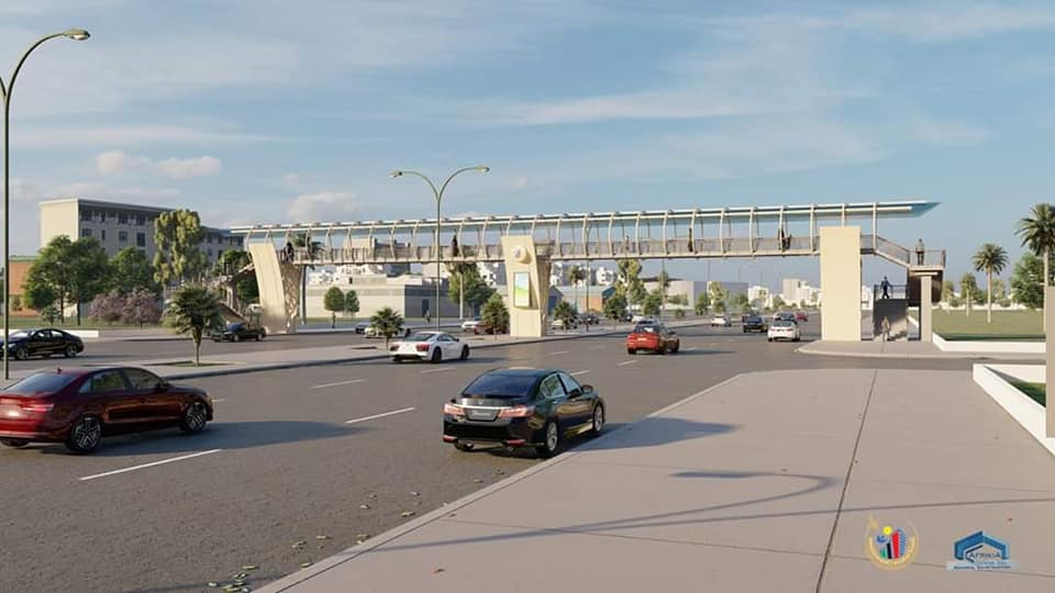 Busleem Municipality announces Airport road footbridge project