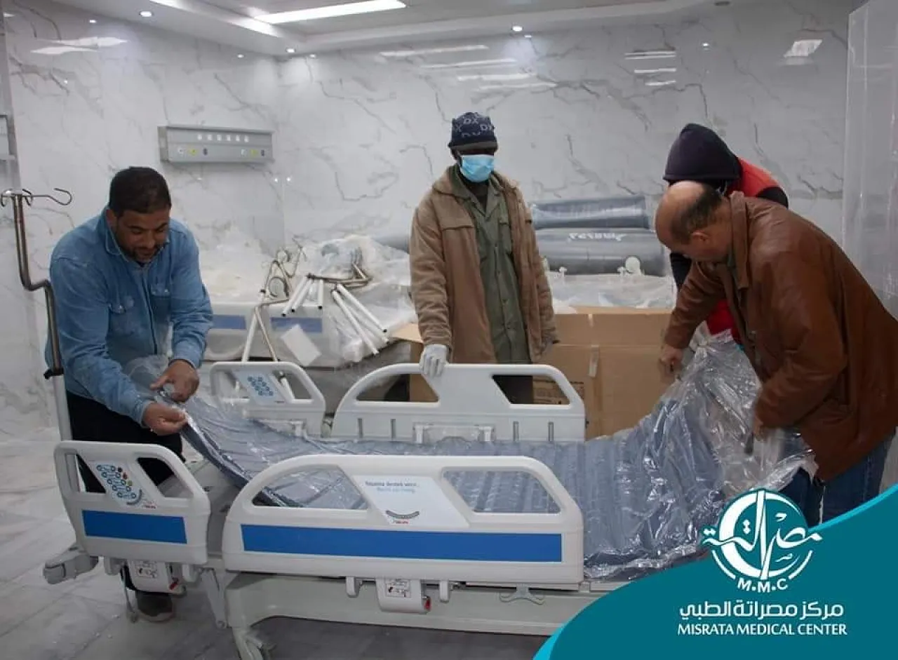 Misrata Medical Centre preparing for Coronavirus (Misrata Medical Centre).