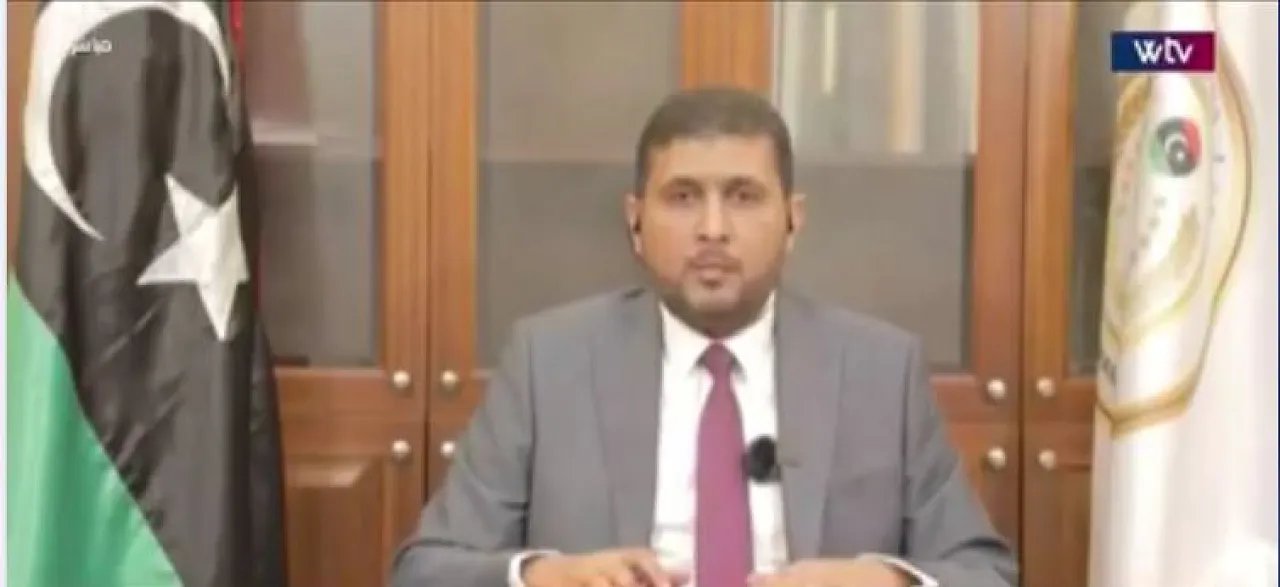 Libya's internationally recognized Finance Minister has blamed the Tripoli CBL for its poor monetary policy (Photo: Archive photo grab from WTV).