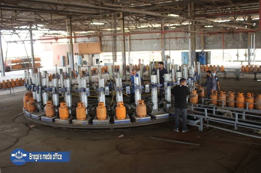 Brega restarts its Tripoli cooking gas cylinder refilling depot