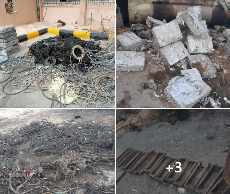 Arrest of cable thieves in Khoms draws wide public abhorrence