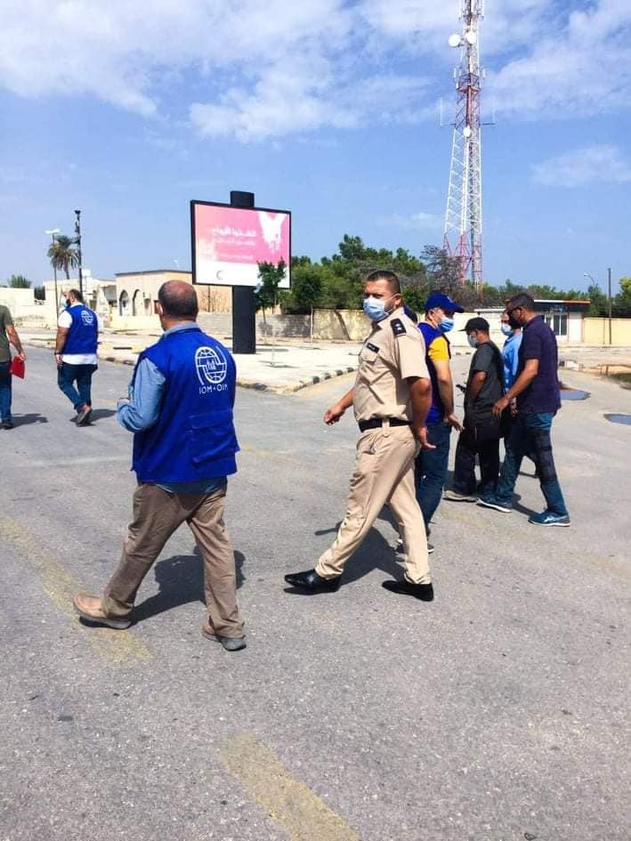 IOM discusses solar power with Security Directorate at Tunisian border crossing