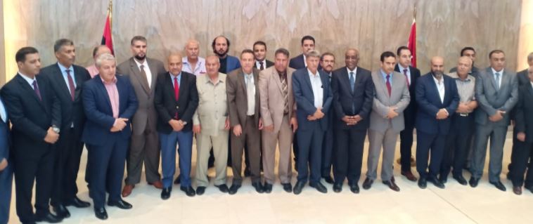 A delegation from the HoR and HSC agree the need to end Libya's transitional period and to continue holding talks (Photo: Social media).