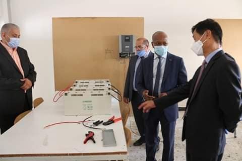 Korean Ambassador pledges more support during visit to Labour Ministry's Libyan Korean Vocational Training Centre (Labour Ministry)