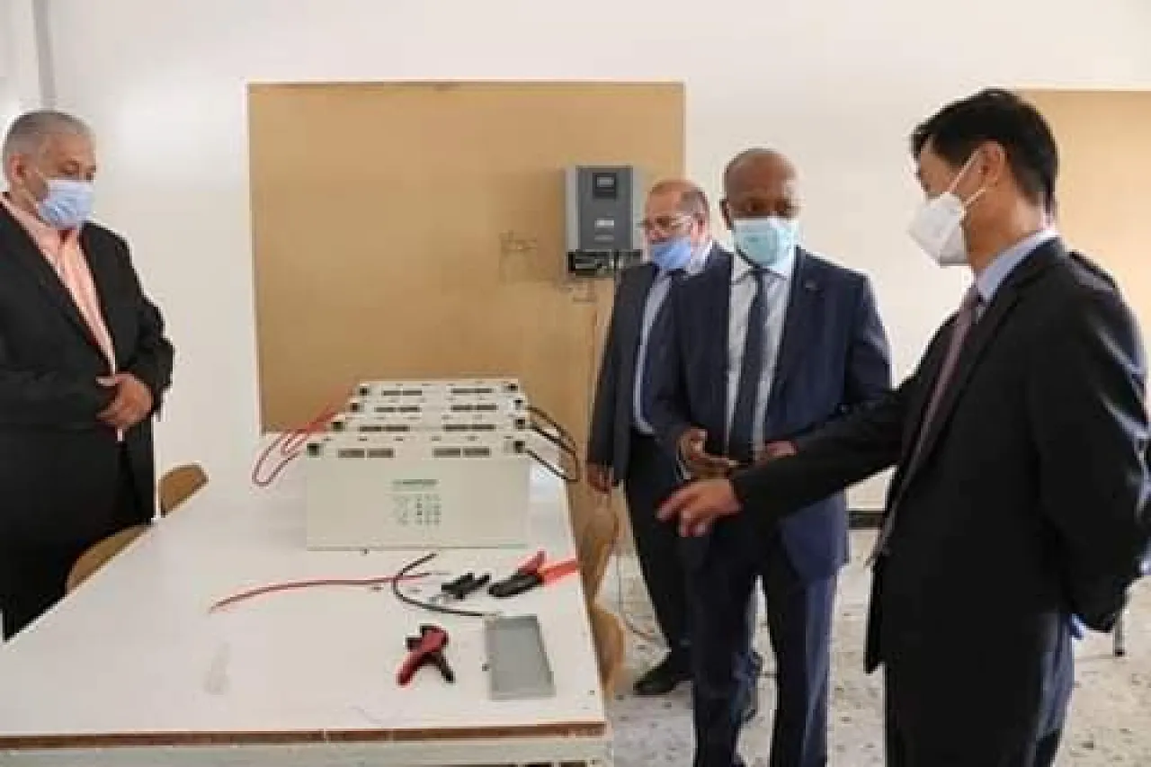 Korean Ambassador pledges more support during visit to Labour Ministry's Libyan Korean Vocational Training Centre (Labour Ministry)