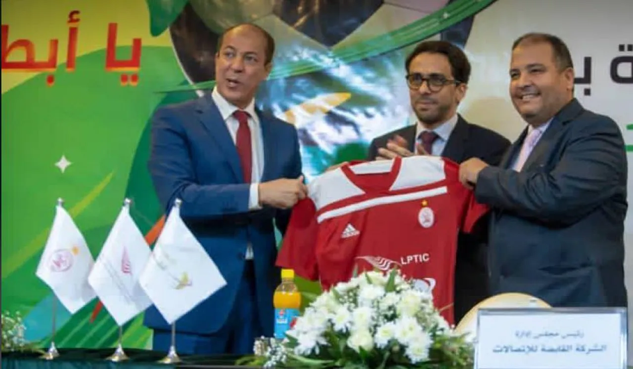 Through its Al-Madar and Libyana mobile phone companies, LPTIC has signed sponsorship agreements with Al-Ittihad Tripoli, Al-Ahly Tripoli and Al-Ahly Benghazi football clubs (Photo: LPTIC).