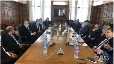 Tripoli Chamber of Commerce visits Alexandria Chamber to improve cooperation