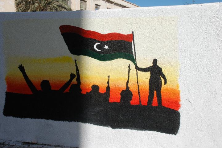 Libya's 2011 17 February Revolution graffiti and murals captured the mood at the time 1/3