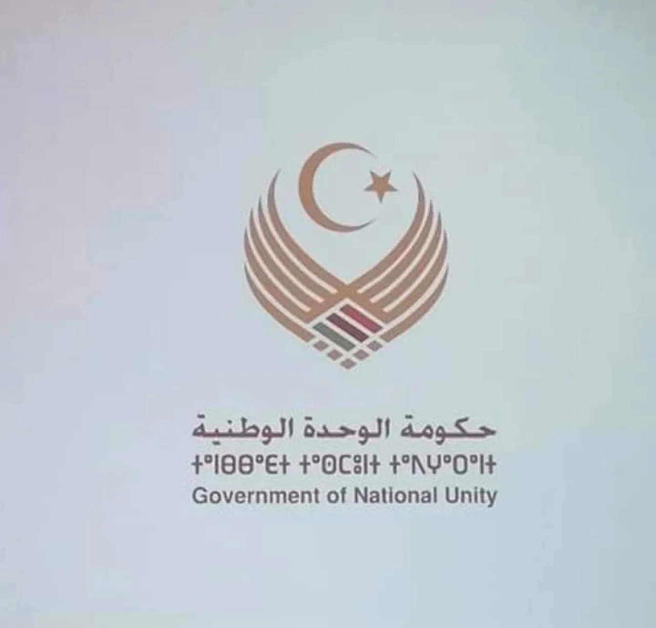 The designate Government of National Unity was forced to withdraw this emblem as it was found to be a rip-off of an existing design (Photo: GNU).