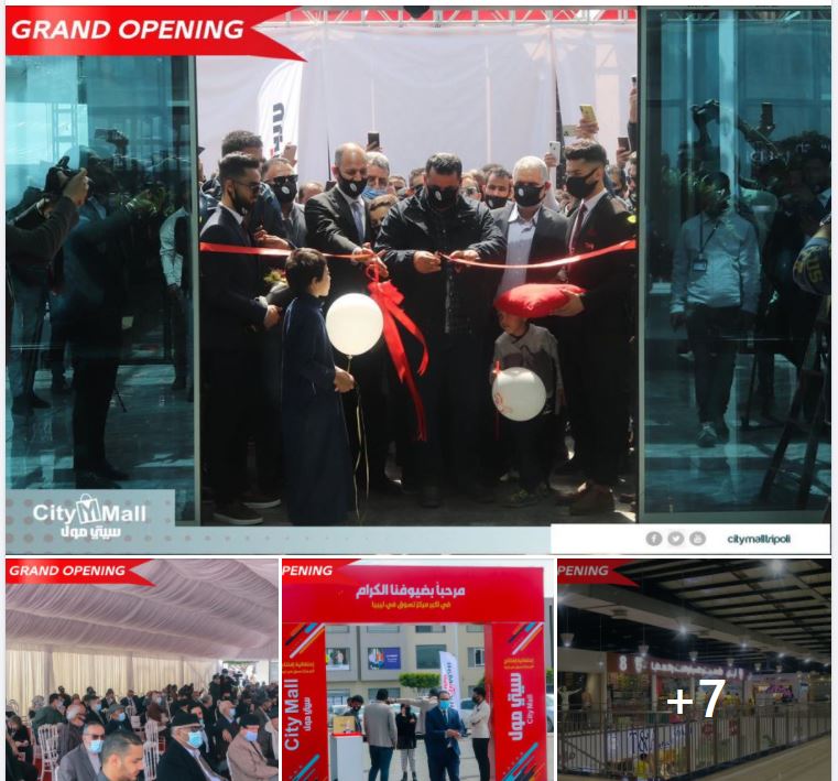 With over 200 outlets, Tripoli’s largest shopping centre, City Mall, opens