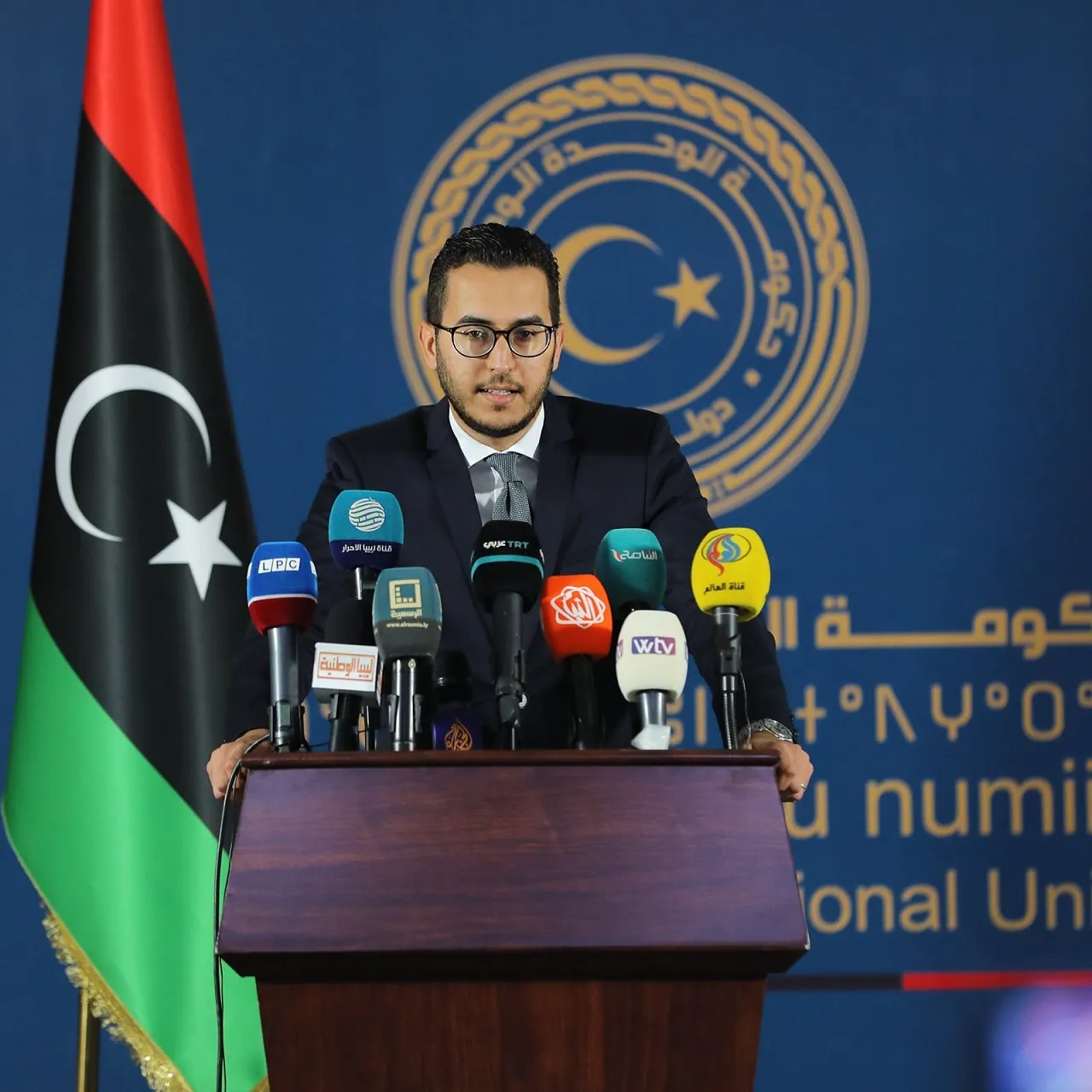 Mohamed Hamuda GNU Official Spokesperson (Photo: GNU).